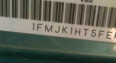 VIN 1FMJK1HT5FEF11634