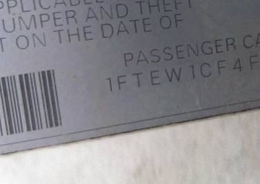 VIN 1FTEW1CF4FKD25466