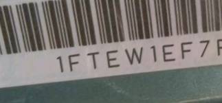 VIN 1FTEW1EF7FFB69221
