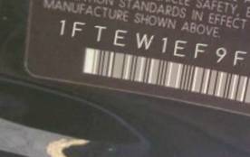 VIN 1FTEW1EF9FFB74694