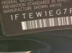 VIN 1FTEW1EG7FFA12636