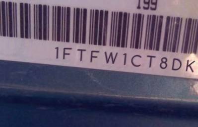 VIN 1FTFW1CT8DKE10530
