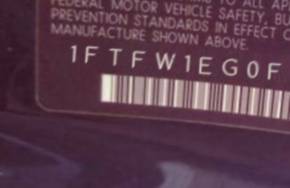 VIN 1FTFW1EG0FFC59680