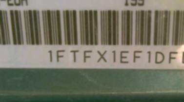VIN 1FTFX1EF1DFD03686
