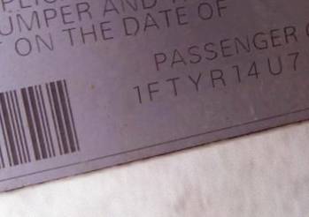 VIN 1FTYR14U74PA67025