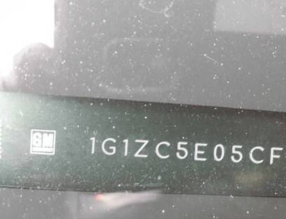 VIN 1G1ZC5E05CF263180