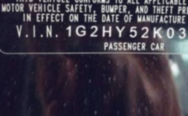 VIN 1G2HY52K034101600