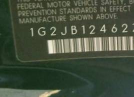 VIN 1G2JB124627114958