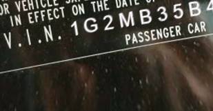 VIN 1G2MB35B47Y121024