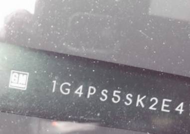 VIN 1G4PS5SK2E4113822
