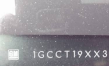 VIN 1GCCT19XX38173427