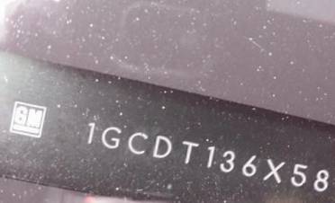 VIN 1GCDT136X58225470