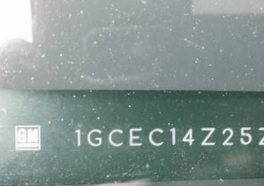 VIN 1GCEC14Z25Z254727