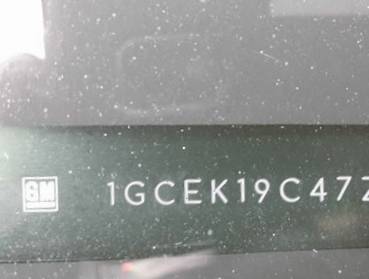 VIN 1GCEK19C47Z602179