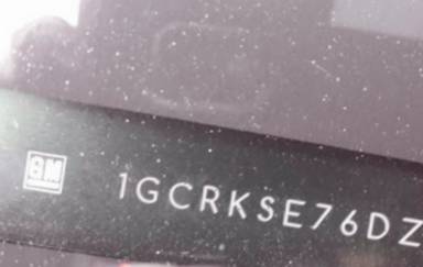 VIN 1GCRKSE76DZ363522