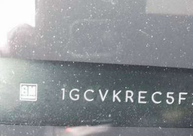 VIN 1GCVKREC5FZ165845