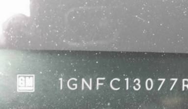 VIN 1GNFC13077R255194
