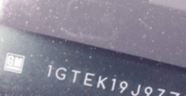 VIN 1GTEK19J97Z539224