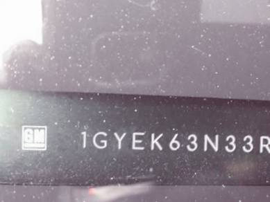 VIN 1GYEK63N33R315234
