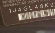 VIN 1J4GL48K04W206581