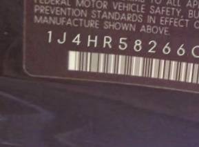 VIN 1J4HR58266C316340