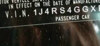 VIN 1J4RS4GGXBC553794