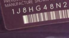 VIN 1J8HG48N27C671709
