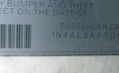 VIN 1N4AL3AP7DN524415