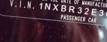VIN 1NXBR32E36Z611047