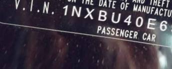 VIN 1NXBU40E69Z067705
