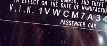 VIN 1VWCM7A34CC060348
