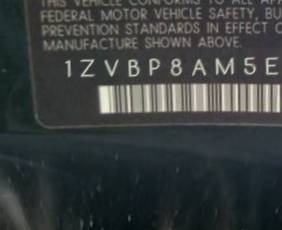 VIN 1ZVBP8AM5E5234937