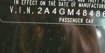 VIN 2A4GM48486R735741
