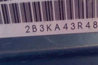 VIN 2B3KA43R48H105916