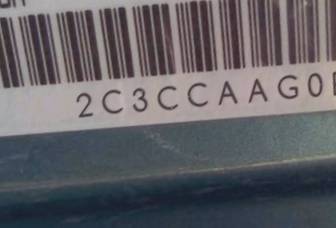 VIN 2C3CCAAG0EH156665