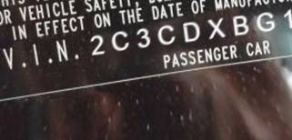 VIN 2C3CDXBG1EH266445