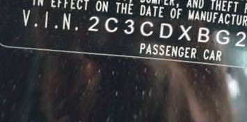 VIN 2C3CDXBG2EH366425