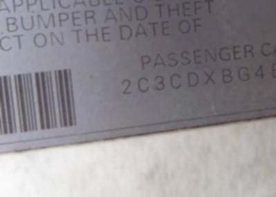 VIN 2C3CDXBG4EH168414