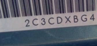VIN 2C3CDXBG4FH737618