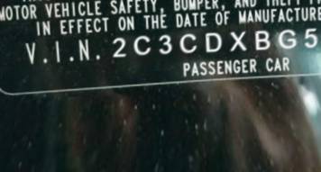 VIN 2C3CDXBG5FH880576