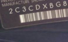 VIN 2C3CDXBG8EH267883