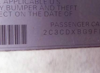 VIN 2C3CDXBG9FH752308