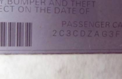 VIN 2C3CDZAG3FH873400