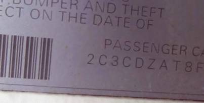 VIN 2C3CDZAT8FH861451