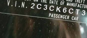 VIN 2C3CK6CT3BH611899