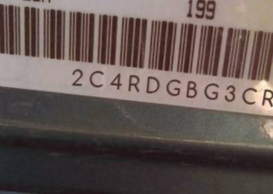 VIN 2C4RDGBG3CR292199
