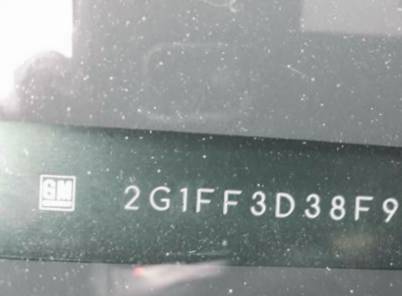 VIN 2G1FF3D38F9258966