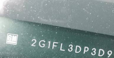 VIN 2G1FL3DP3D9803612