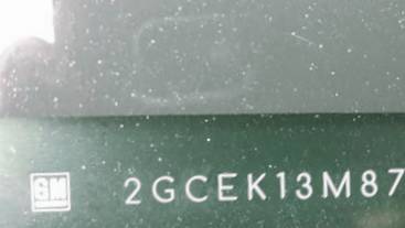 VIN 2GCEK13M871526685