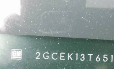 VIN 2GCEK13T651284046